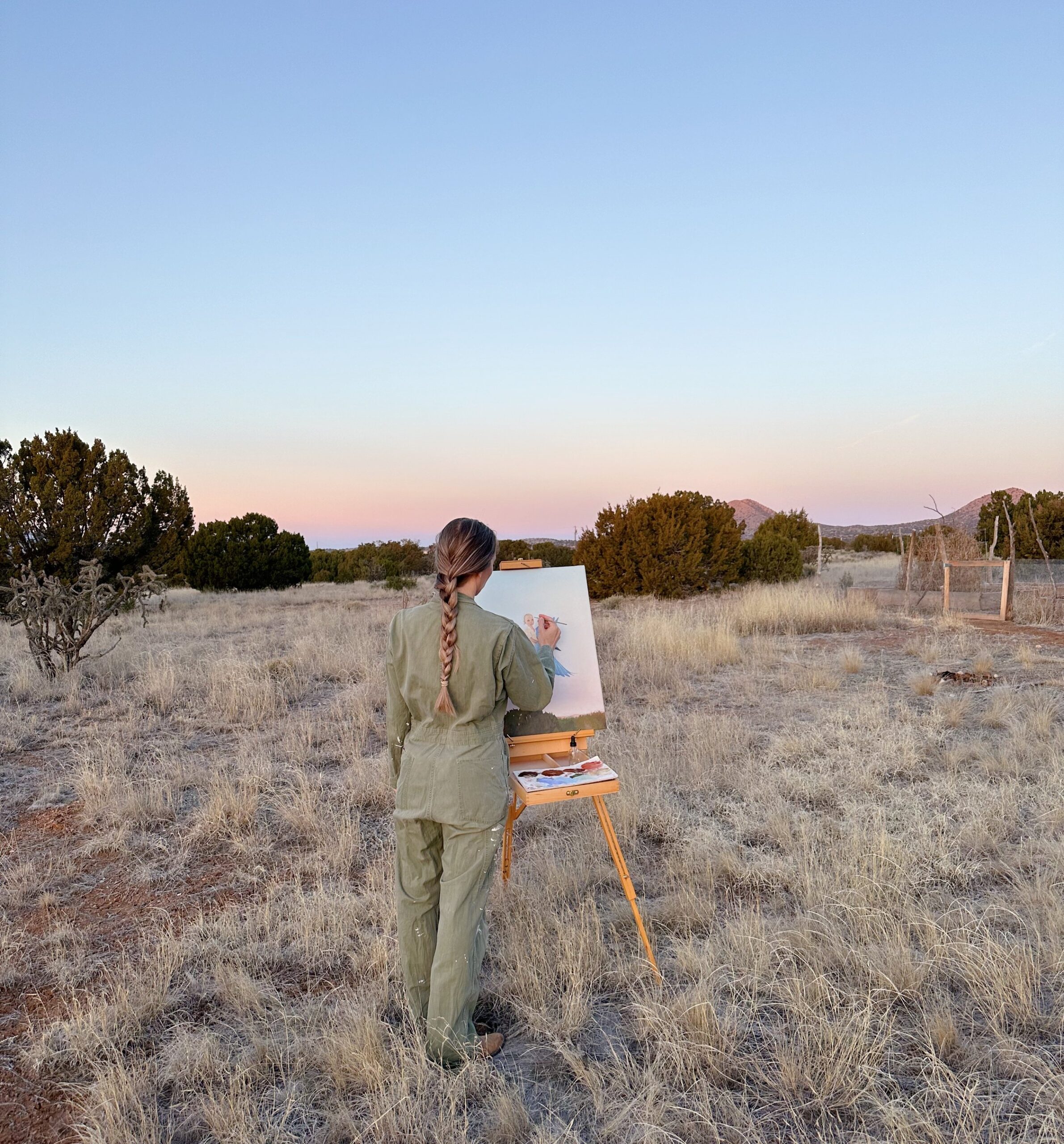 EARTH PIGMENT OIL PAINT WORKSHOP AT MOON HORSE RANCH